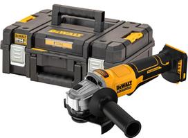 Akumuliatorinis kampinis šlifuoklis DeWalt DCG408NT-XJ; 18 V; 125 mm (Be akumuliatoriaus ir pakrovėjo)