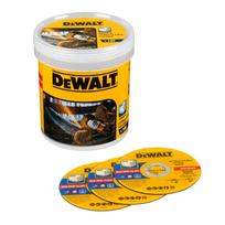 Abrazyvinis pjovimo diskas DeWalt DT20599-QZ; 115x22,23x1,0 mm; 100 vnt.