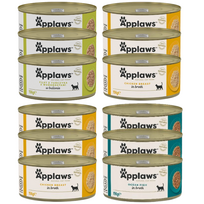 Applaws kačių maisto mišinys, 12 x 156 g skardinės