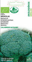 Daržovių sėklos, EKO brokoliai Ramoso calabrese, 0,5 g., 0284