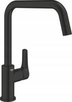 Virtuvinis maišytuvas Grohe Eurosmart vienos svirties maišytuvas plautuvei, DN 15 Black matinis | 74305672430 | 4067393015246
