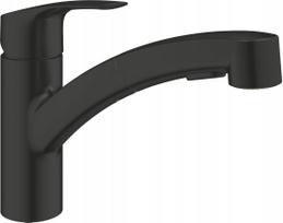 Virtuvinis maišytuvas Grohe Grohe vienos svirties maišytuvas plautuvei DN 15 Eurosmart Black matt 303052431 | 4067393014898 | 4067393014898