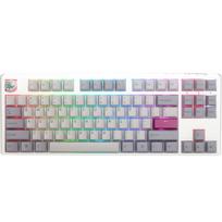 Ducky One 3 Mist Grey TKL Gaming Tastatur, RGB LED - MX-Ergo-Clear (US) | GATA-2514 | 4711394380482