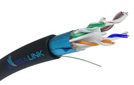Extralink CAT6 FTP (F/UTP) Zewnętrzny żelowany | Kabel sieciowy skrętka | 305M | EX.17108 | 5903148917108