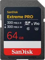 Karta SanDisk Extreme PRO SDXC 64GB Class 10 UHS-II/U3 V90 (SDSDXDM-064G-GN4IN) | SDSDXDM-064G-GN4IN | 619659215965