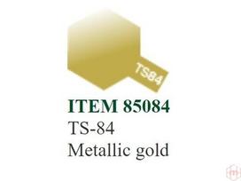Tamiya - Purškiami dažai TS-84 Metallic gold, 100ml