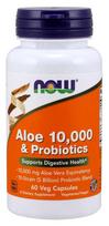 NOW FOODS Alavijo lapų koncentratas + 10 bakterijų padermių (60 kapsulių).