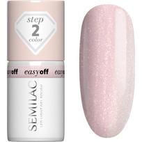 Semilac Easy Off Step 2 gelinis nagų lakas, stingstantis UV / LED lempos šviesoje atspalvis Glazed Milk 7 ml