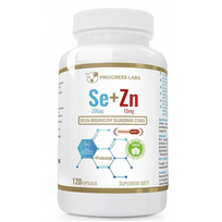 Progress Labs Selenium + Zinc 120 caps