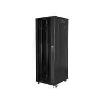 Lanberg | Rack cabinet 19" free-standing 37U/600x800 (flat pack) | FF01-6837-12B | Black