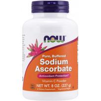NOW Sodium Ascorbate  227g.  Natrio askorbatas.