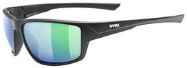 Akiniai Uvex sportstyle 230 black mat / mirror green