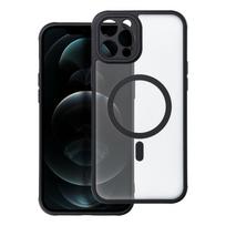 FULL MATTE MAG COVER case compatible with MagSafe for IPHONE 12 Pro Max, black