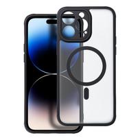 FULL MATTE MAG COVER case compatible with MagSafe for IPHONE 14 Pro Max, black