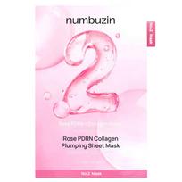 NUMBUZIN No.2 Rose PDRN Collagen Plumping Sheet Mask