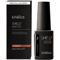 Viršutinis gelinio nagų lako sluoksnis Kinetics SHIELD MAX Top KTC03, 15 ml