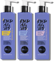 BBCOS EMPHASIS BLOND-T DIAMOND pelenų spalvos kaukė 250ml