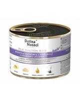 DOLINA NOTECI Premium Junior Mažų veislių triušių kepenėlės ir elnių liežuviai 6x185g