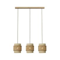 Pakabinamas Boho stiliaus šviestuvas MORTEN, 3 x Ø 20 cm, 60 W