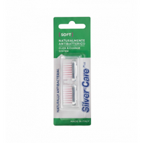 Adult Silver Care Toothbrush Refills Dantų šepetėlio atsarginės galvutės Soft