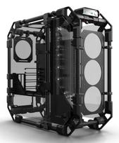 Alphacool Apex Pro Skeleton Carbon ATX-Gehäuse | GEAC-016 | 4250197137584