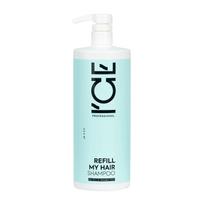 ICE PROFESSIONAL REFILL MY HAIR plaukų šampūnas, 1000 ml