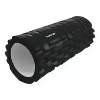 Massage roller TUNTURI Yoga Foam Grid Roller 33cm, black