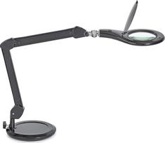 MAUL LED Lupenleuchte Makro mit Standfuß Black | 8263690 | 4002390082518