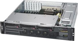 Kompiuterių korpusai Super Micro 2HE Supermicro SC825M BTQC-R802LPB - Rack montavimas - 2U - patobulintas - išplėstas ATX | CSE-825MBTQC-R802LPB | 672042291595
