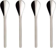 Villeroy & Boch Coffee Passion kavos šaukštelių rinkinys, sidabrinis, 4 vnt.
