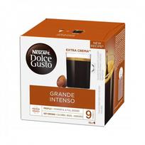 NESCAFE kavos kapsulės DOLCE GUSTO GRANDE INTENSO, 16 kapsulių, 132,8g
