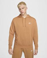 Nike vyriškas megztinis NSW CLUB HOODIE, konjako ruda