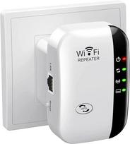WiFi extenderis, WiFi stiprintuvas, interneto stiprintuvas – su Ethernet prievadu, greitas įdiegimas, belaidis signalo stiprintuvas namams