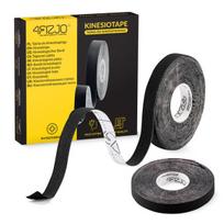 Kineziologinė juosta teipas kinesio tape 4FIZJO 1x5 m juoda - sportinė juosta