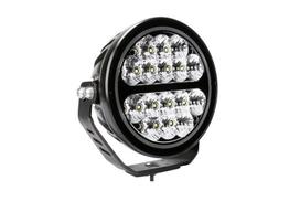 Galingas papildomas Hanma LED apvalus žibintau 7", 80W, 3-6A, 6720lm +apvalus gabaritas