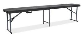 Sulankstomas lauko suolas CATERING, 180 cm, Graphite Wood