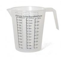 Matavimo indas 14012 plastikinis 1.2L
