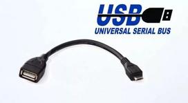 Perėjimas MICRO USB  į USB (HOST OTG)