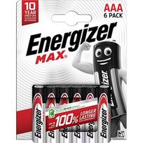Energizer battery Max Alkaline AAA CHP6 7638900437966