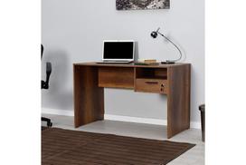 Kompiuterinis-rašomasis stalas Asir CMS-510-OO-1, 120x75x60 cm, rudas