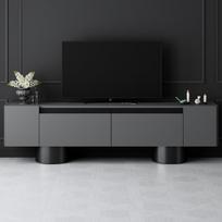 TV staliukas Asir Bohem, 180x50x30 cm, juodas