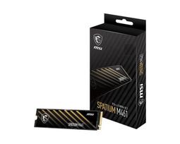SSD|MSI|SPATIUM M461|1TB|M.2|PCIE|NVMe|3D NAND|Write speed 3200MBytes/sec|Read speed 5000MBytes/sec|2.15mm|TBW 250 TB|MTBF 150