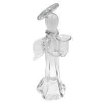 Stiklinė figūrėlė – angelas, 14x13x34 cm