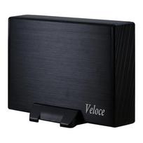 Drive Cabinet INTER-TECH Veloce (3.5" HDD, SATA/SATA II, USB3.0) Black