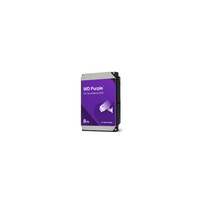 HDD Video Surveillance WD Purple 8TB CMR, 3.5'', 256MB, 5640 RPM, SATA, TBW: 180