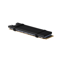 AXAGON CLR-M2L3 passive - M.2 SSD, 80mm SSD, ALU body, silicone thermal pads, height 3mm