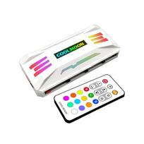 Coolmoon PWM & ARGB HUB Controller – Ventiliatorių ir RGB Apšvietimo Valdiklis (baltas)