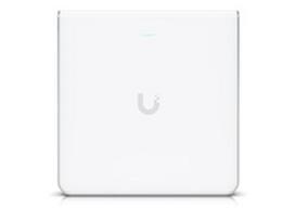 UBIQUITI U6-Enterprise-IW In-Wall Access point Dual Band WiFi 6E 4x4 MIMO 1xRJ45 2.5Gb/s PoE+ 4x RJ45 1000Mb/s