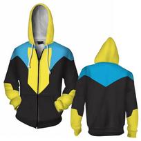 Nenugalimasis Markas Greisonas Cosplay Hoodies Ilgomis Rankovėmis Vilnos Gobtuvinis Megztinis 3D Spausdinimas Unisex Gatvės Apranga S