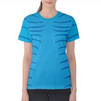 Avataras Ugnis ir Pelėdai T-shirt Filmo Tas Pats Stilius Cos T-shirt 3D Grafinis Spausdinimas Pavasariui/Vasariui Trumpomis Rankovėmis Pop Gatvės Stiliaus S